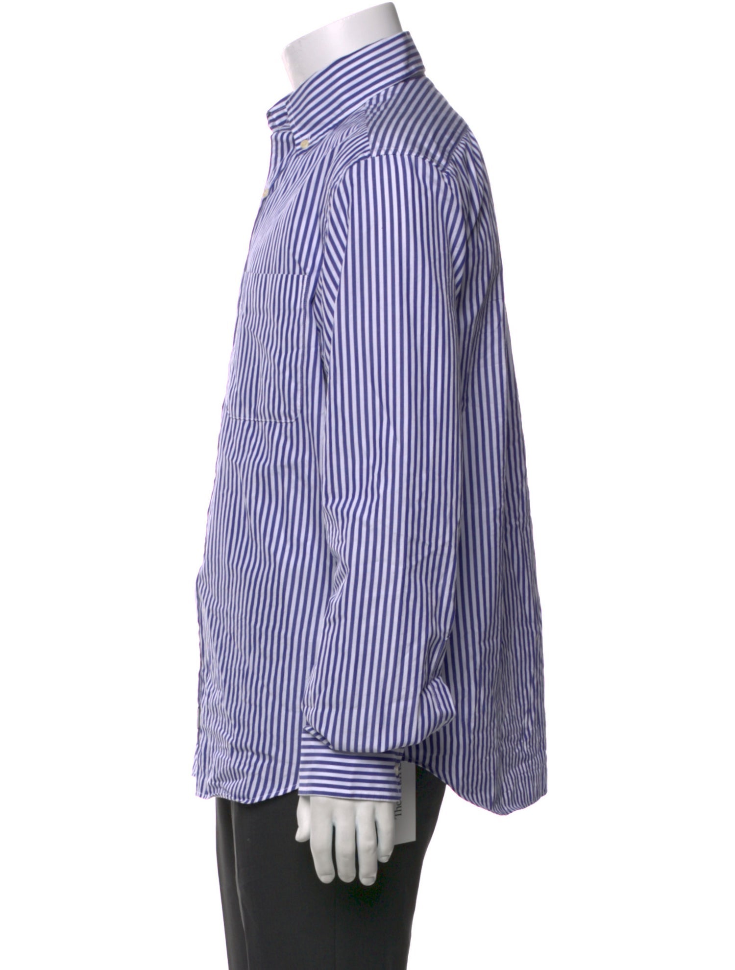 AYR Striped Long Sleeve Dress Shirt