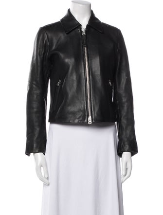 AYR Lamb Leather Biker Jacket
