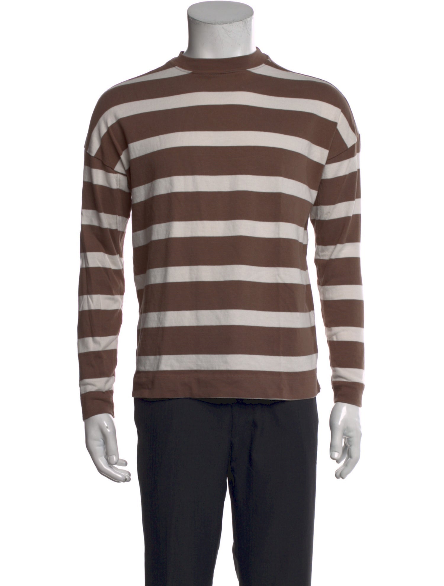 AYR Striped Crew Neck Pullover