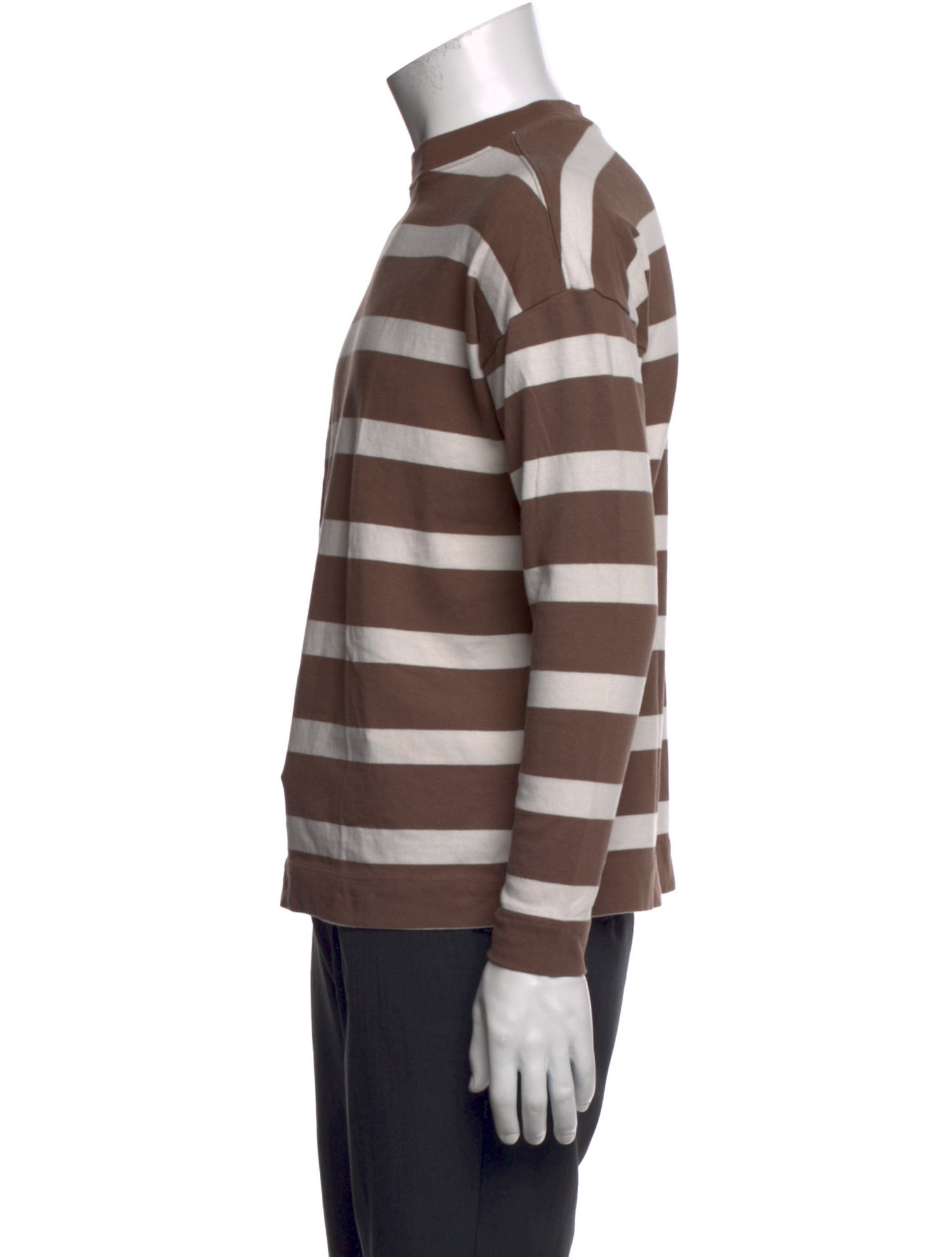AYR Striped Crew Neck Pullover