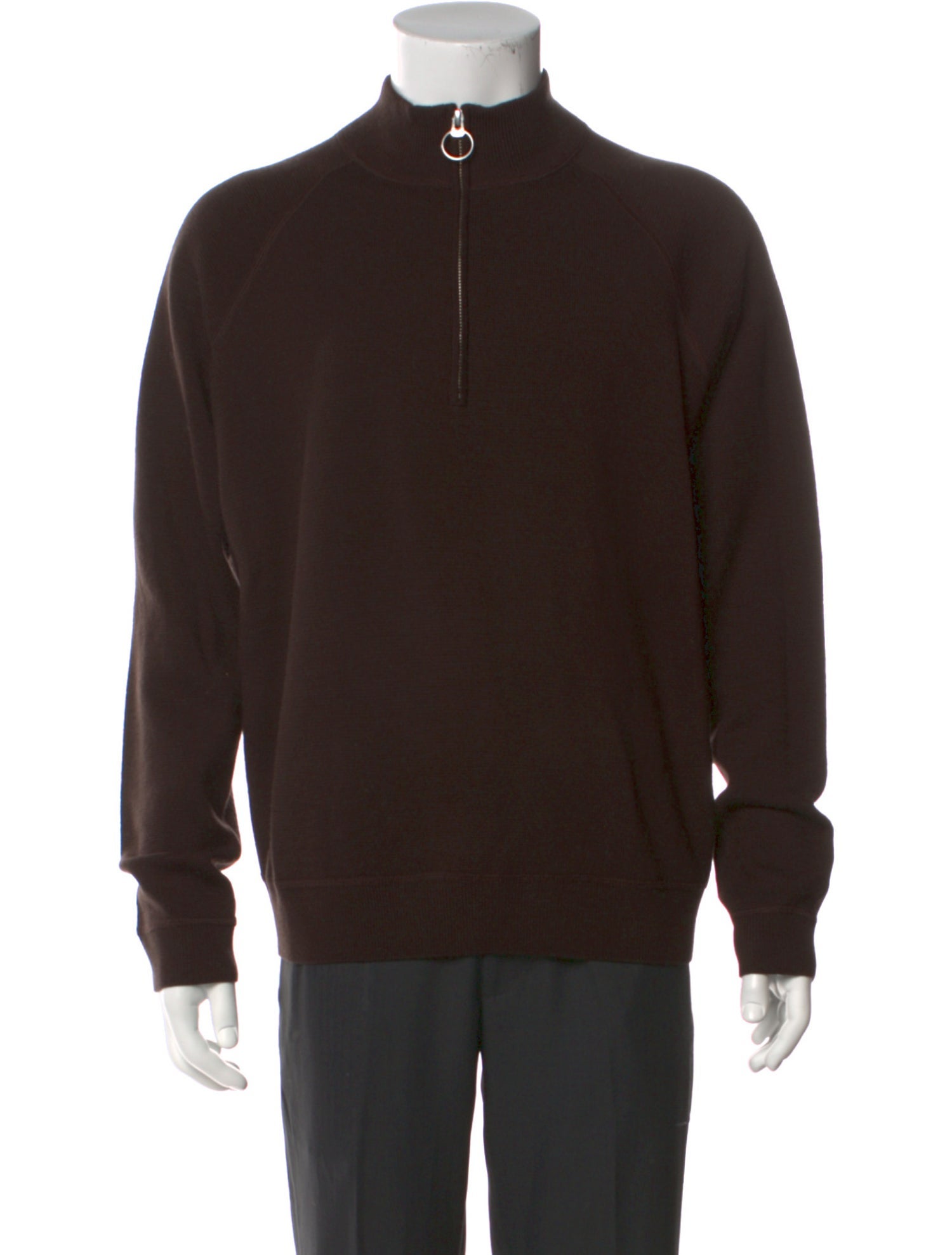 AYR Merino Wool Mock Neck Pullover