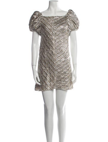 Azeeza Dresses Silk Mini Dress S