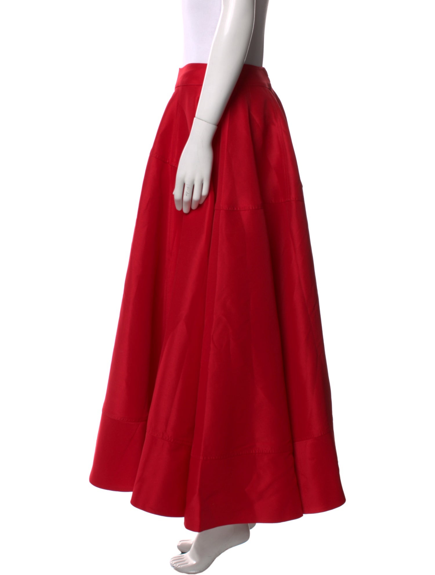 Azeeza Pleated Accents Midi Length Skirt w/ Tags