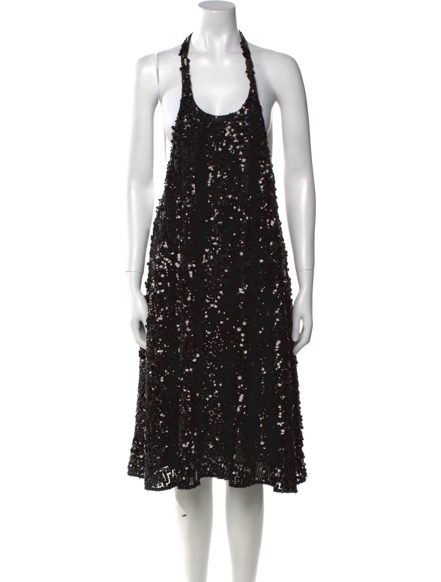 Azeeza Scoop Neck Midi Length Dress