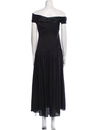 Azeeza Off-The-Shoulder Long Dress