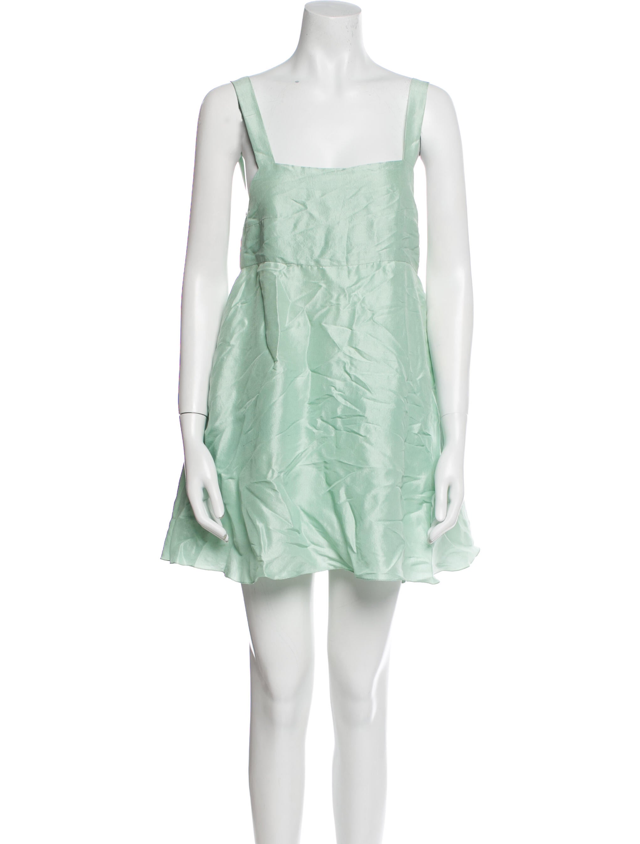 Azeeza Silk Mini Dress