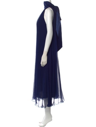 Azeeza Silk Long Dress