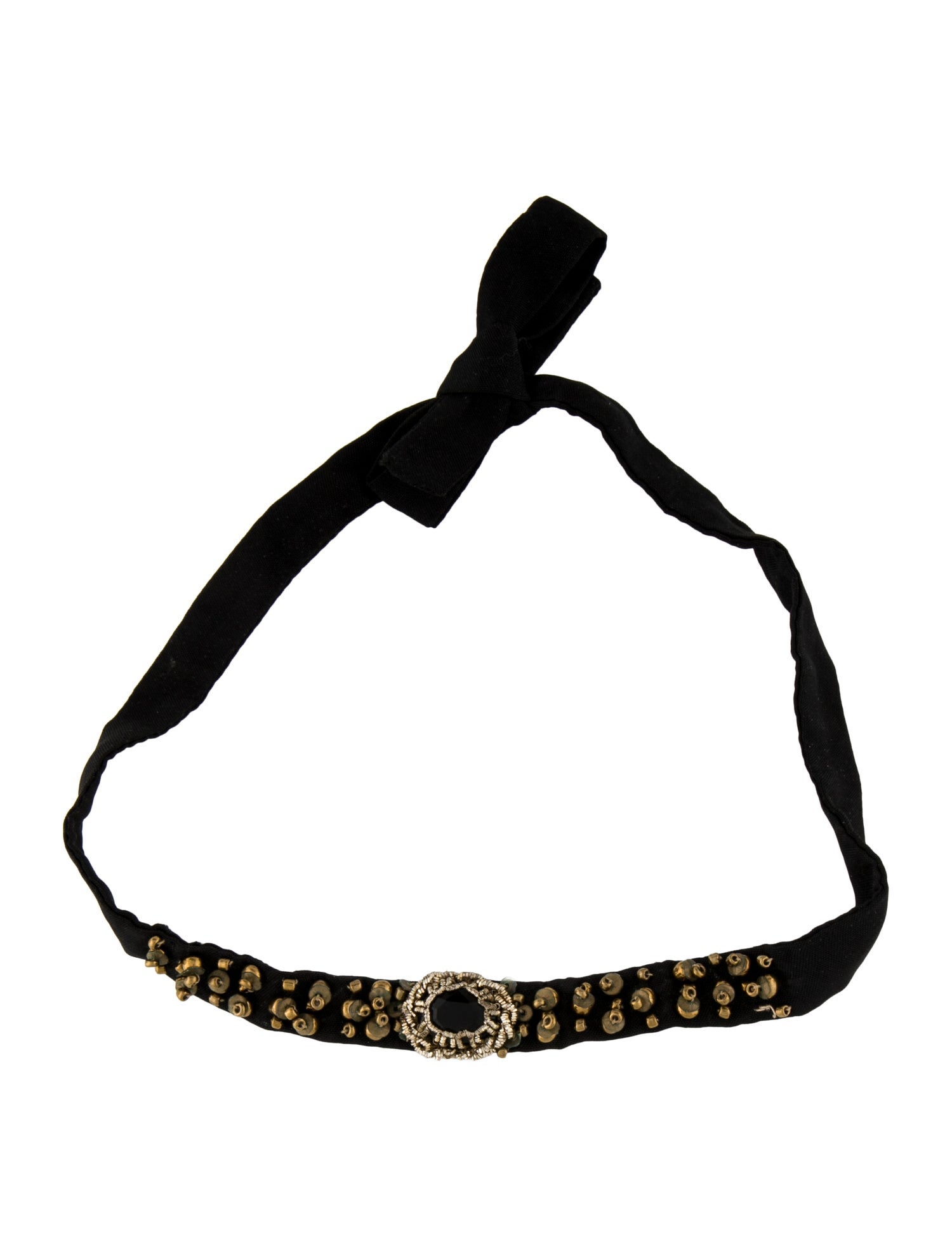 Azeeza Beaded Skinny Choker