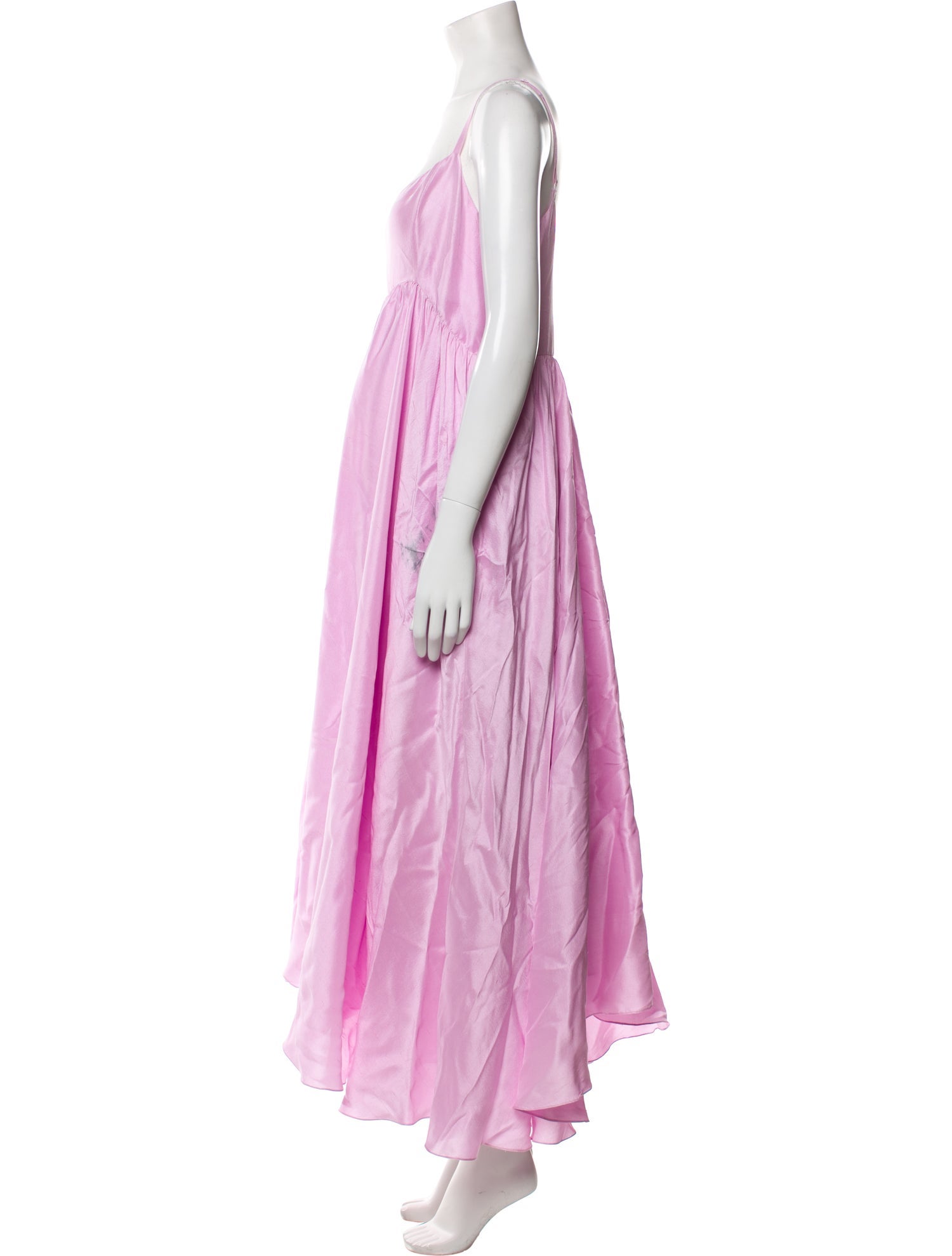 Azeeza Silk Long Dress