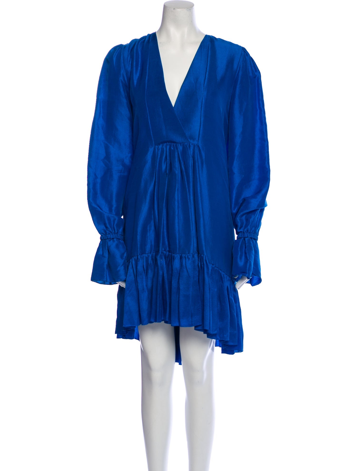 Azeeza Silk Knee-Length Dress