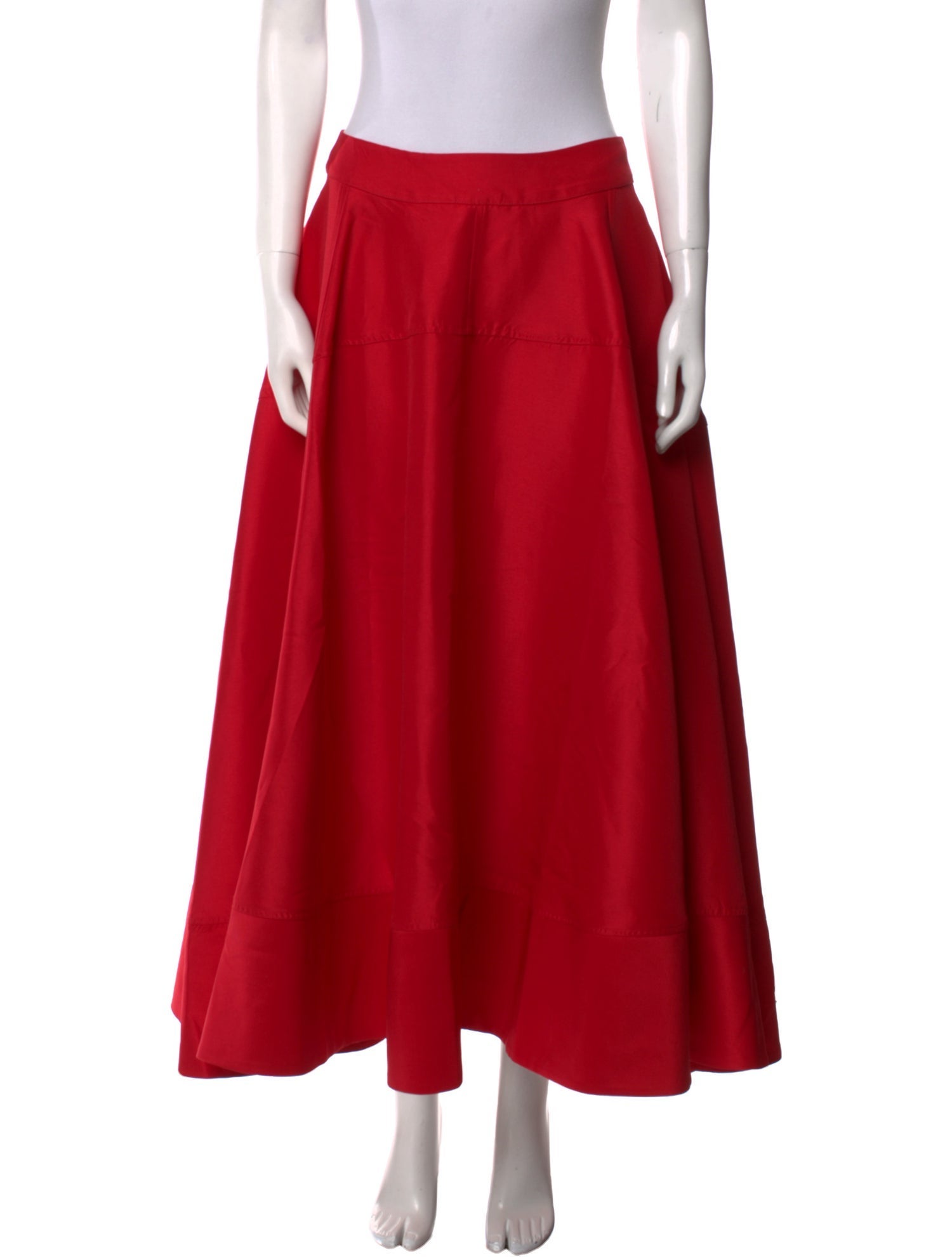 Azeeza Pleated Accents Midi Length Skirt w/ Tags