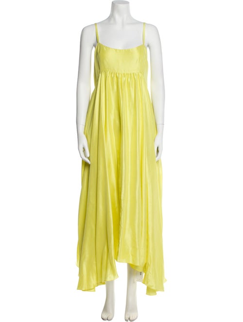 Azeeza Silk Long Dress