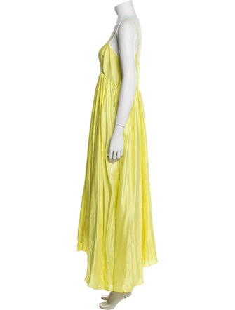 Azeeza Silk Long Dress