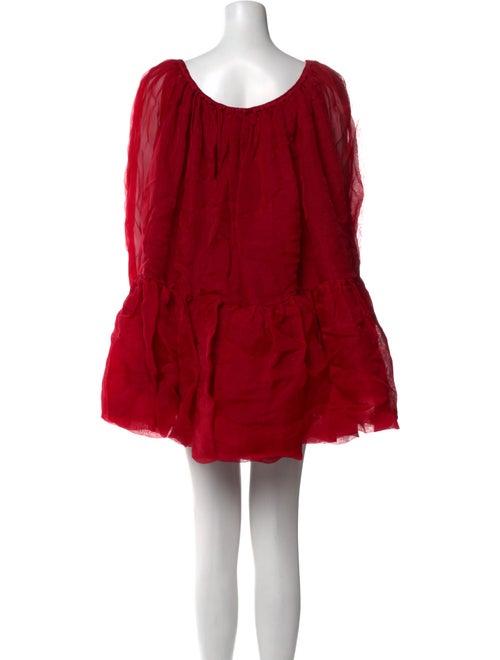 Azeeza Silk Mini Dress