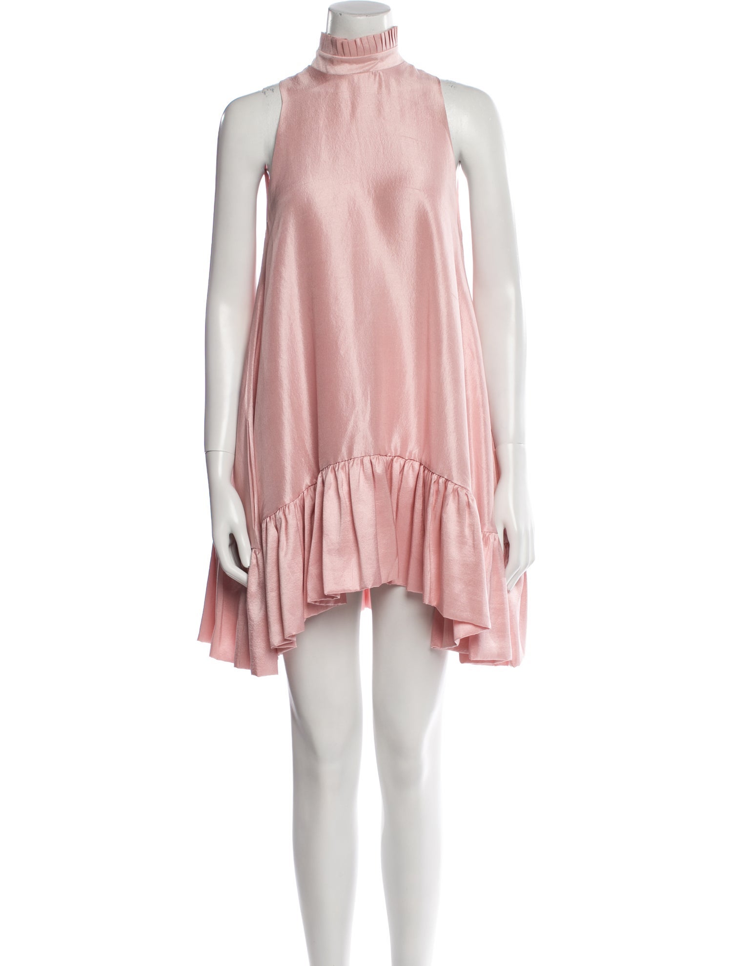 Azeeza Silk Mini Dress