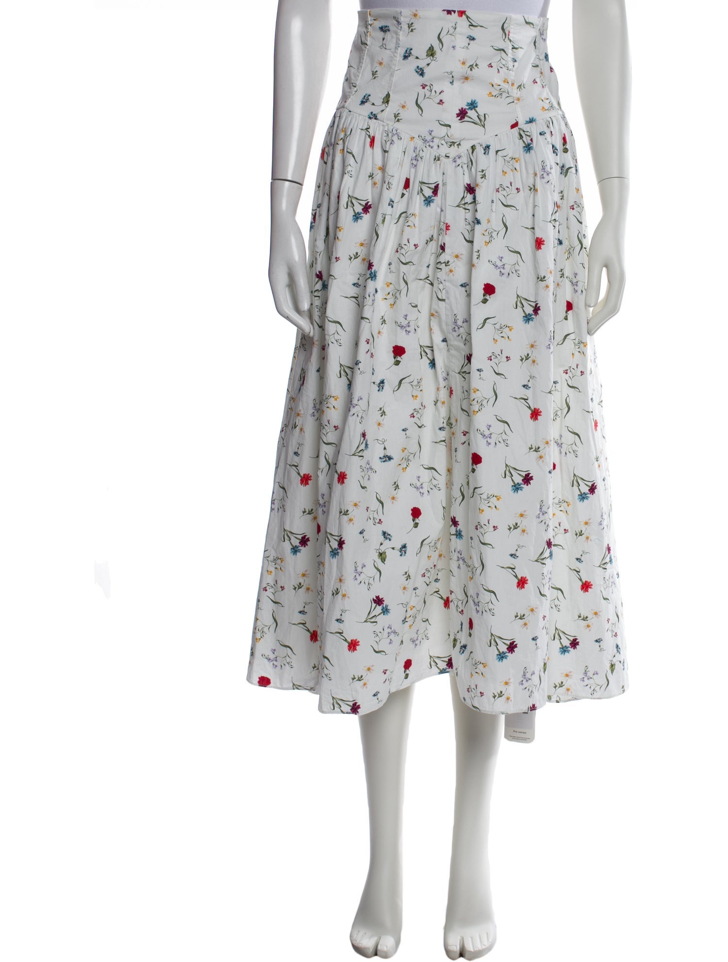 Azeeza Floral Print Mini Skirt