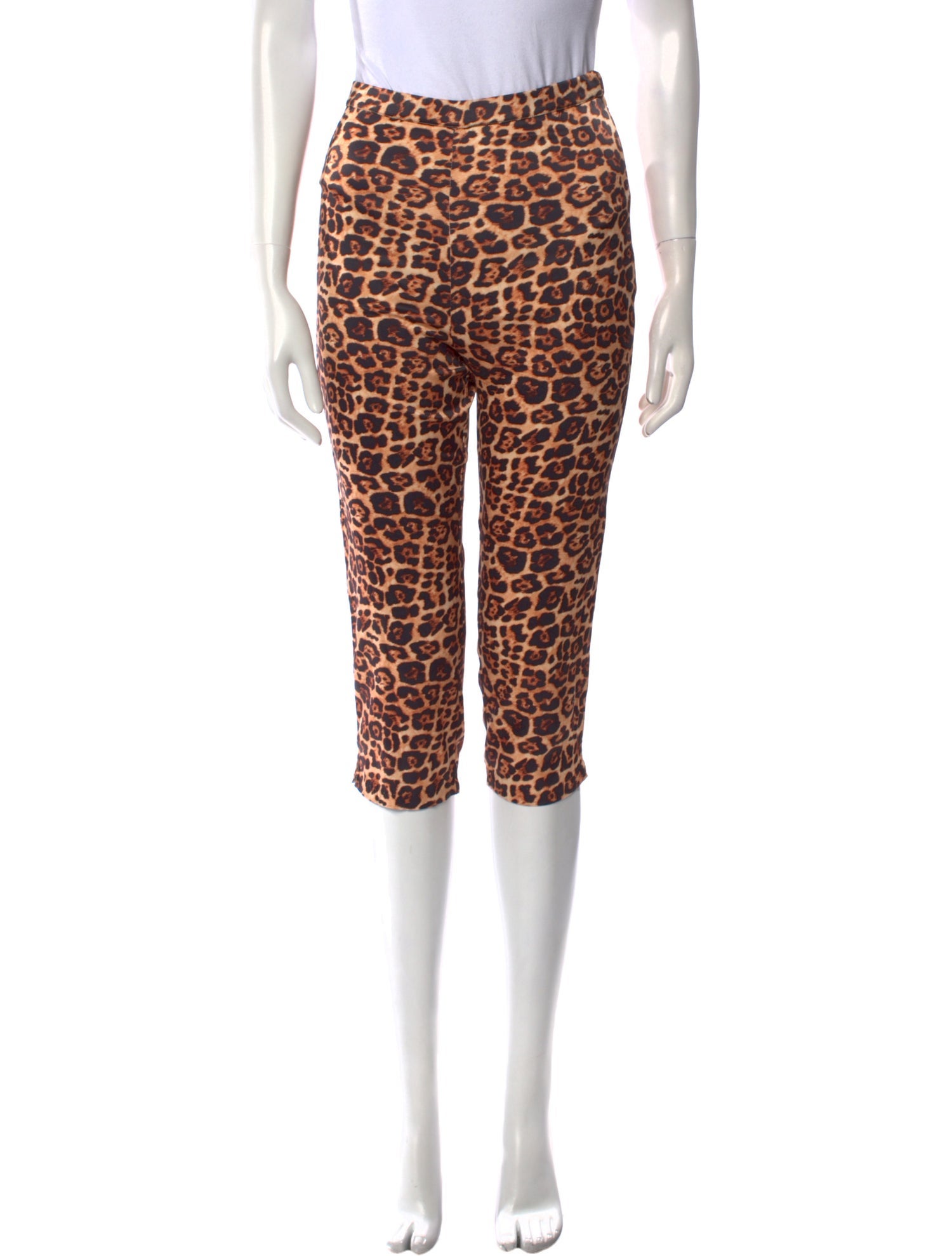 Azeeza Animal Print Skinny Leg Pants