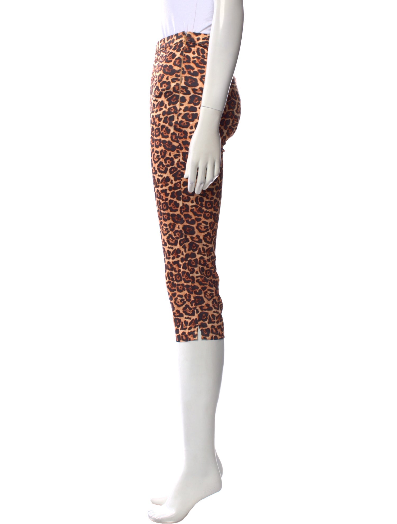 Azeeza Animal Print Skinny Leg Pants