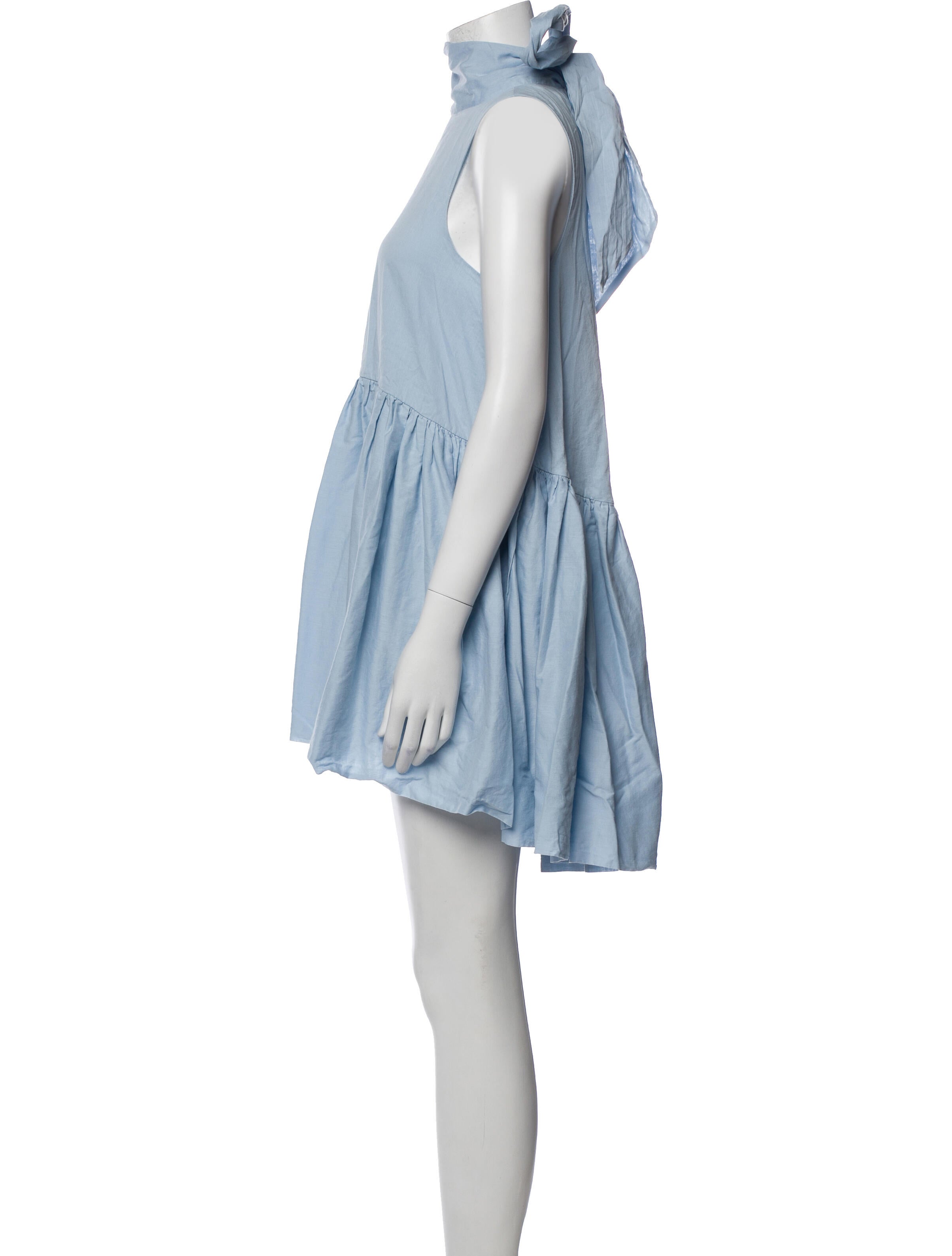 Azeeza V-Neck Mini Dress w/ Tags