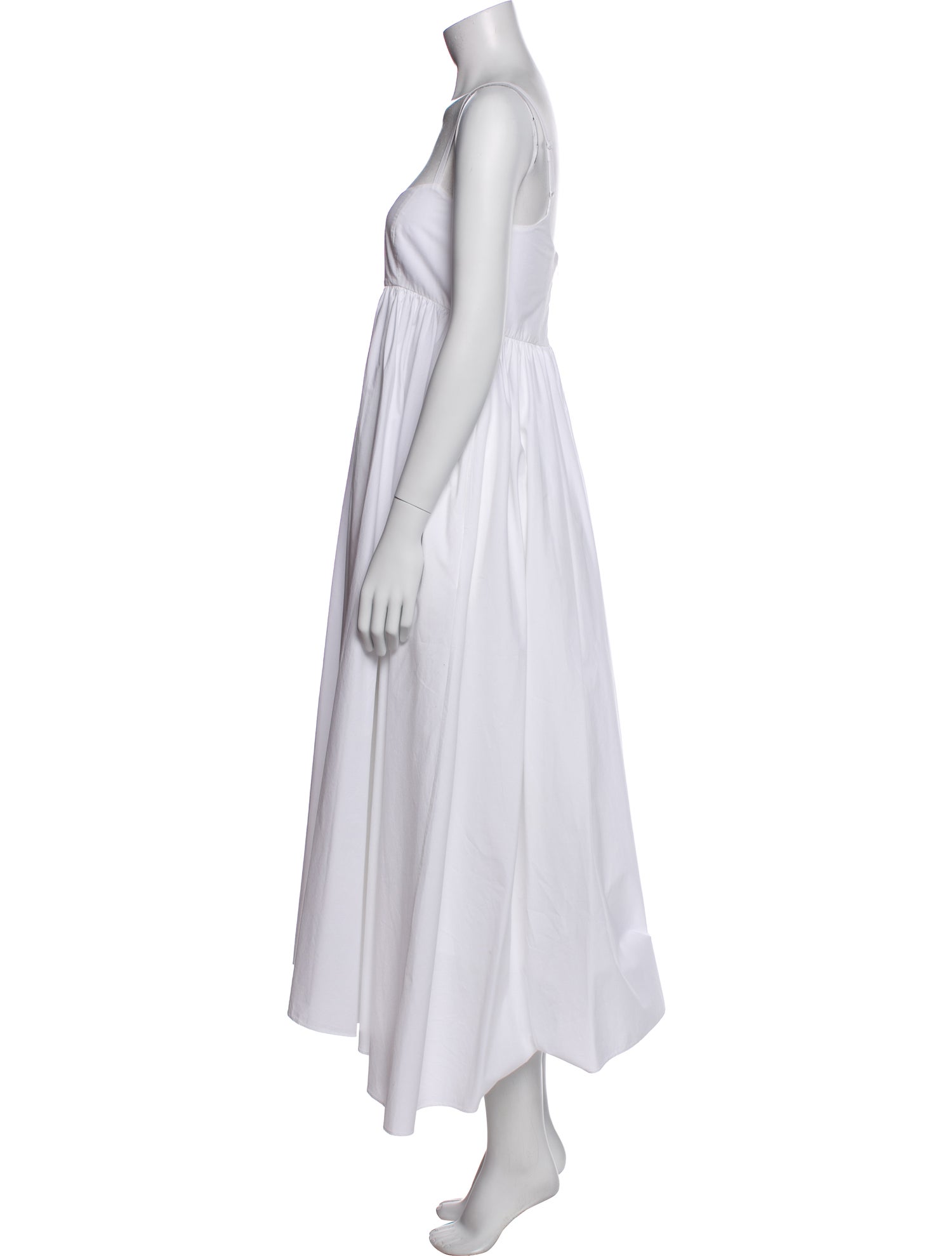 Azeeza Square Neckline Midi Length Dress