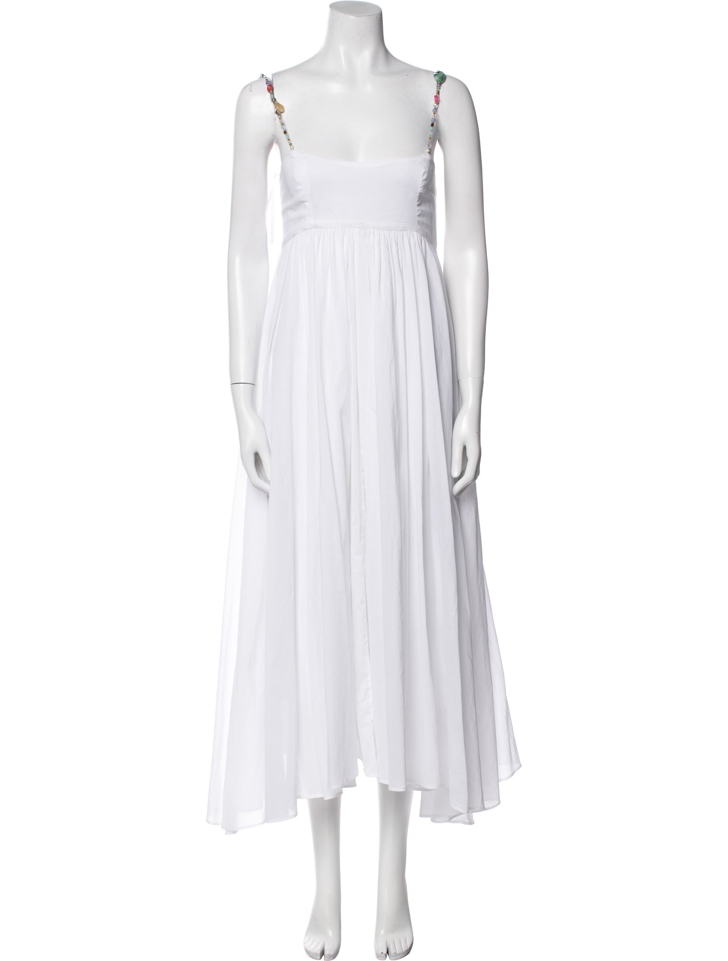 Azeeza Square Neckline Midi Length Dress