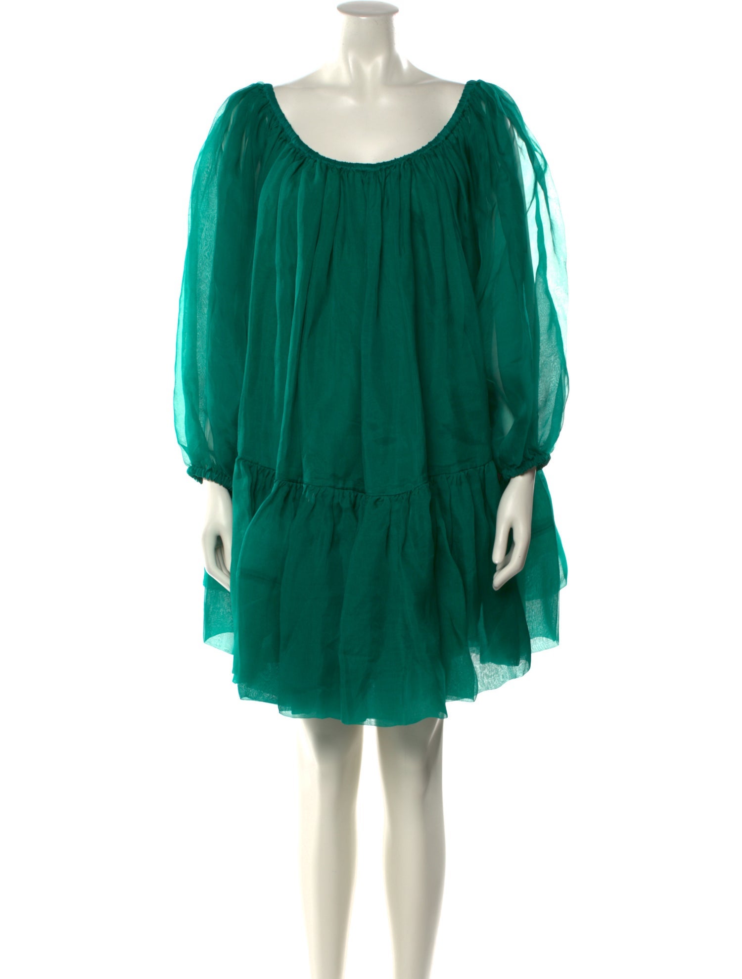 Azeeza Silk Mini Dress