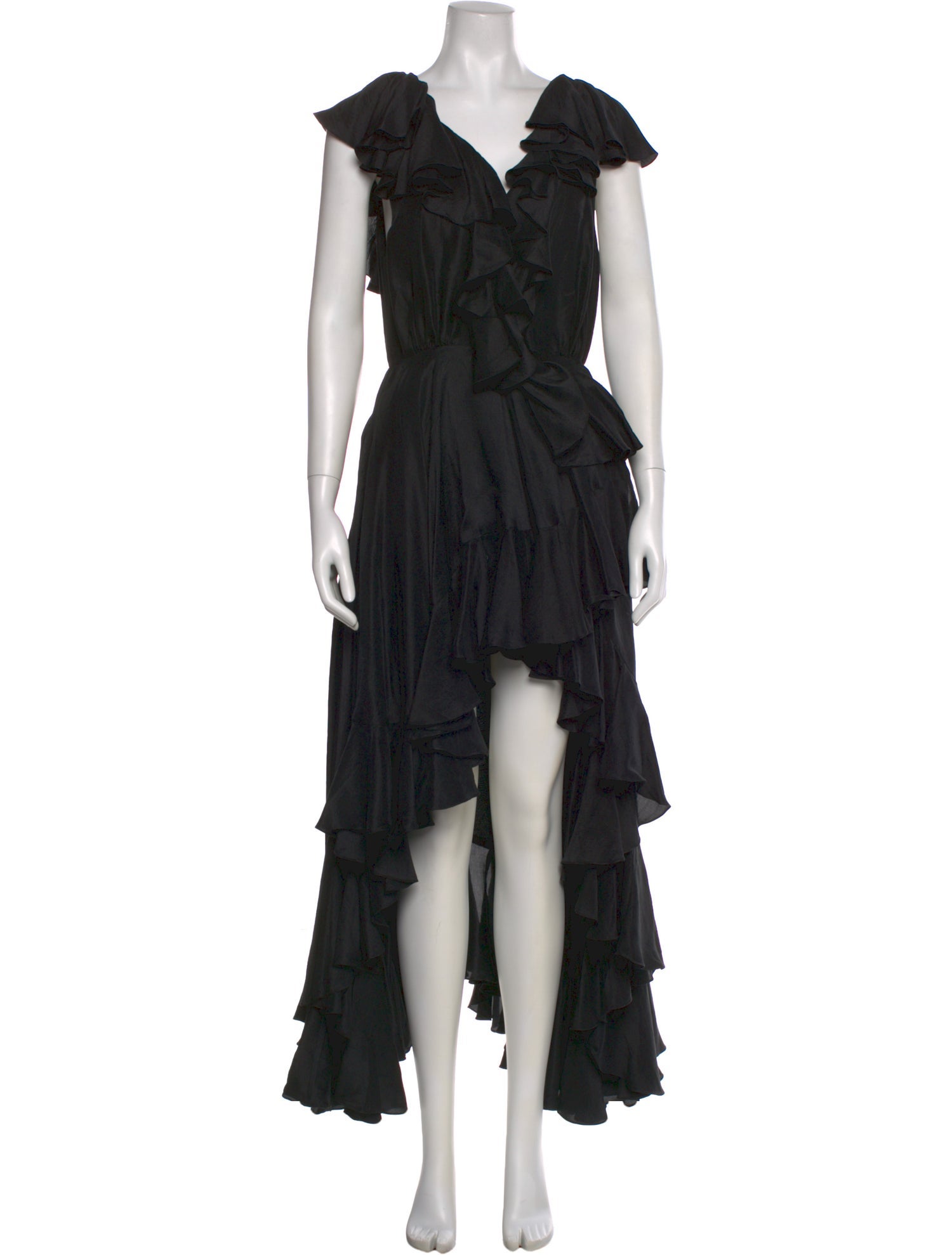 Azeeza Silk Midi Length Dress w/ Tags