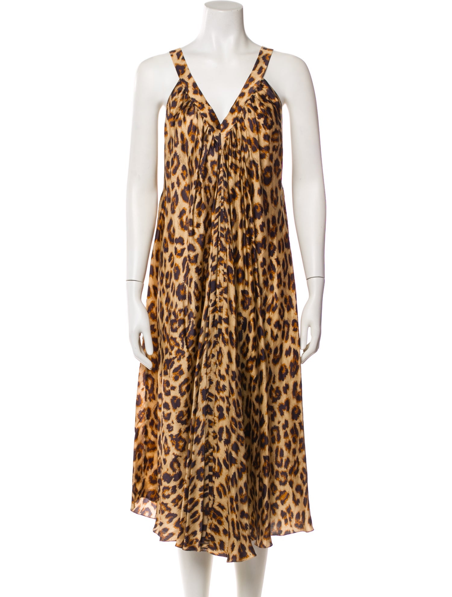 Azeeza Silk Midi Length Dress