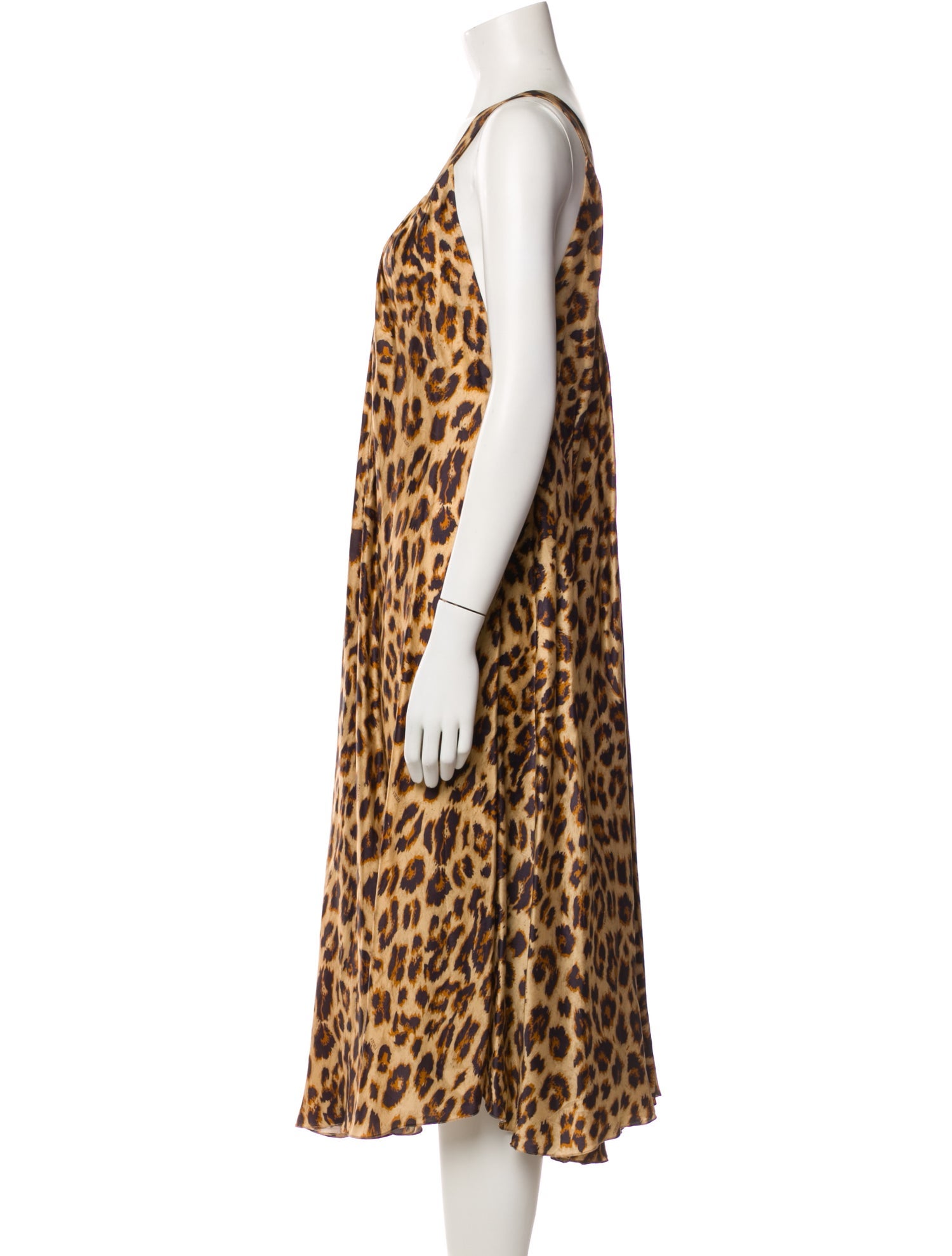 Azeeza Silk Midi Length Dress