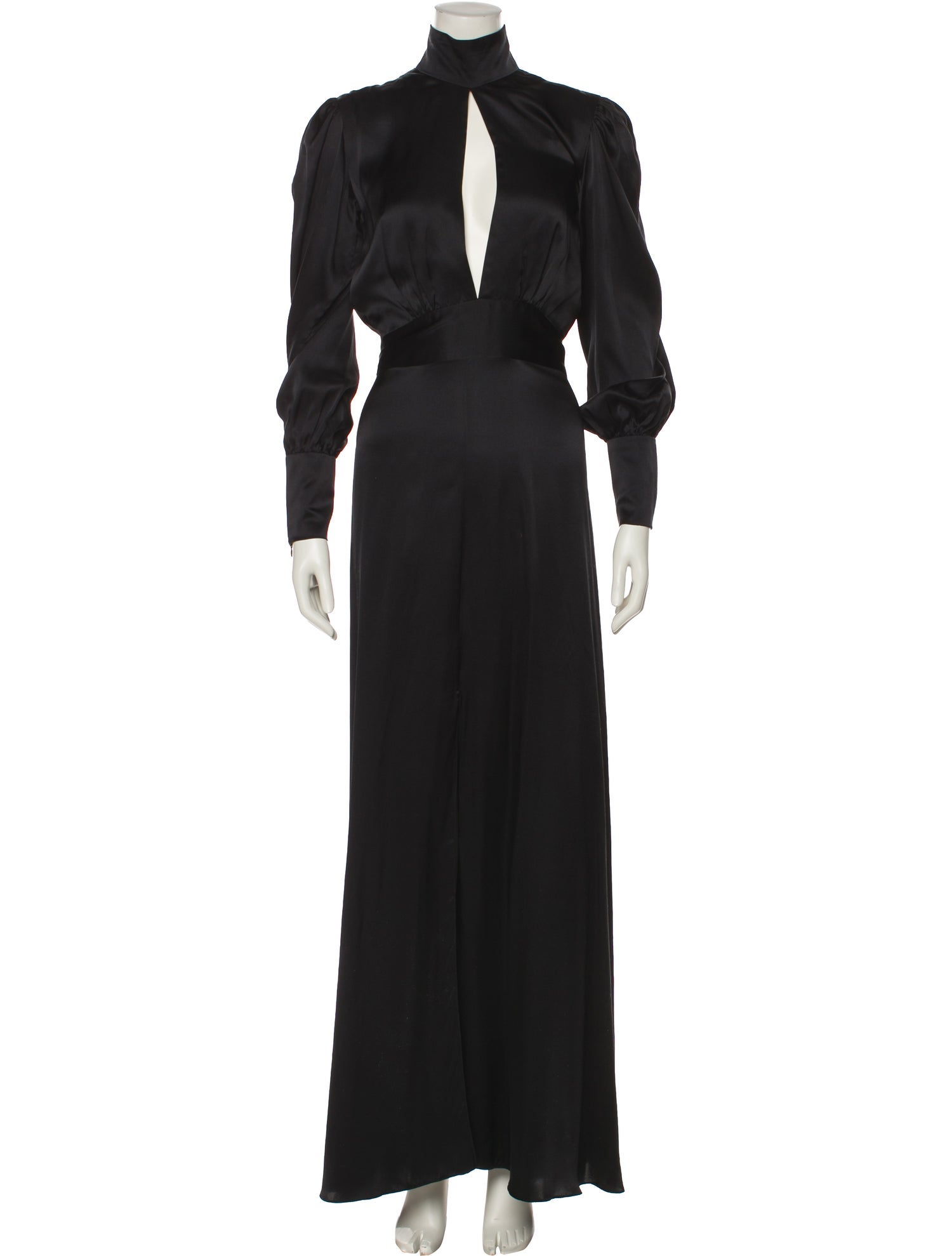 Azeeza Silk Long Dress