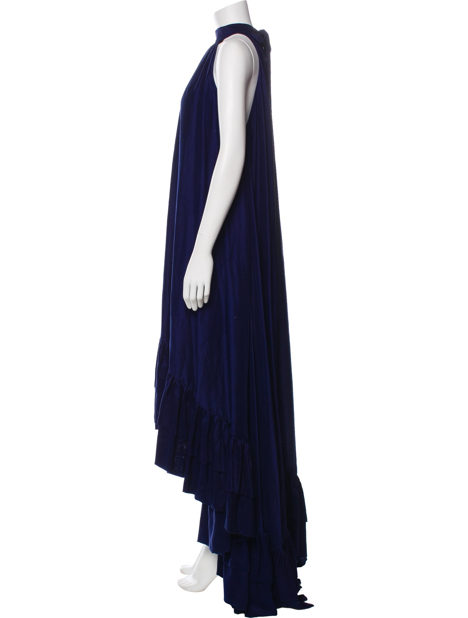 Azeeza Silk Long Dress