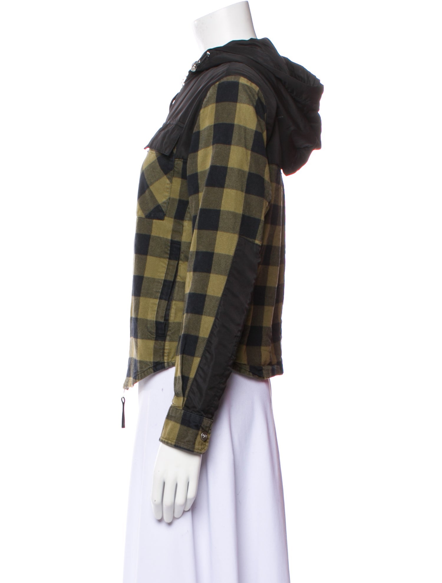 Aztech Mountain Plaid Print Jacket