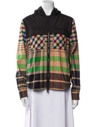 Aztech Mountain Plaid Print Jacket