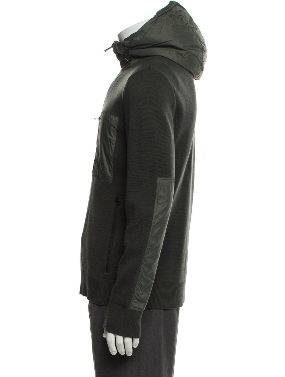 Aztech Mountain Wool Colorblock Pattern Puffer Co… - image 2