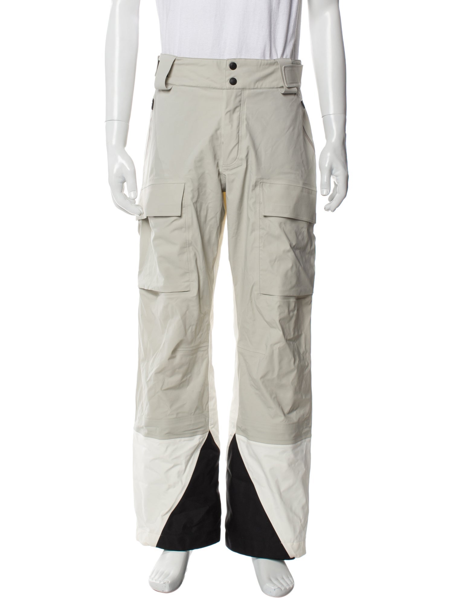 Aztech Mountain Colorblock Pattern Cargo Pants