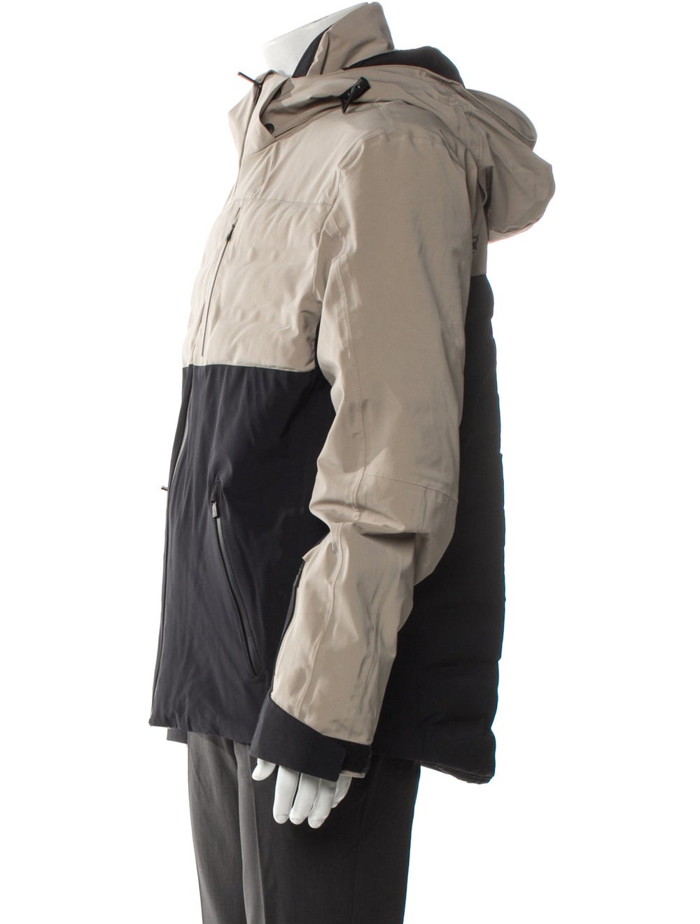 Aztech Mountain Colorblock Pattern Windbreaker - image 2