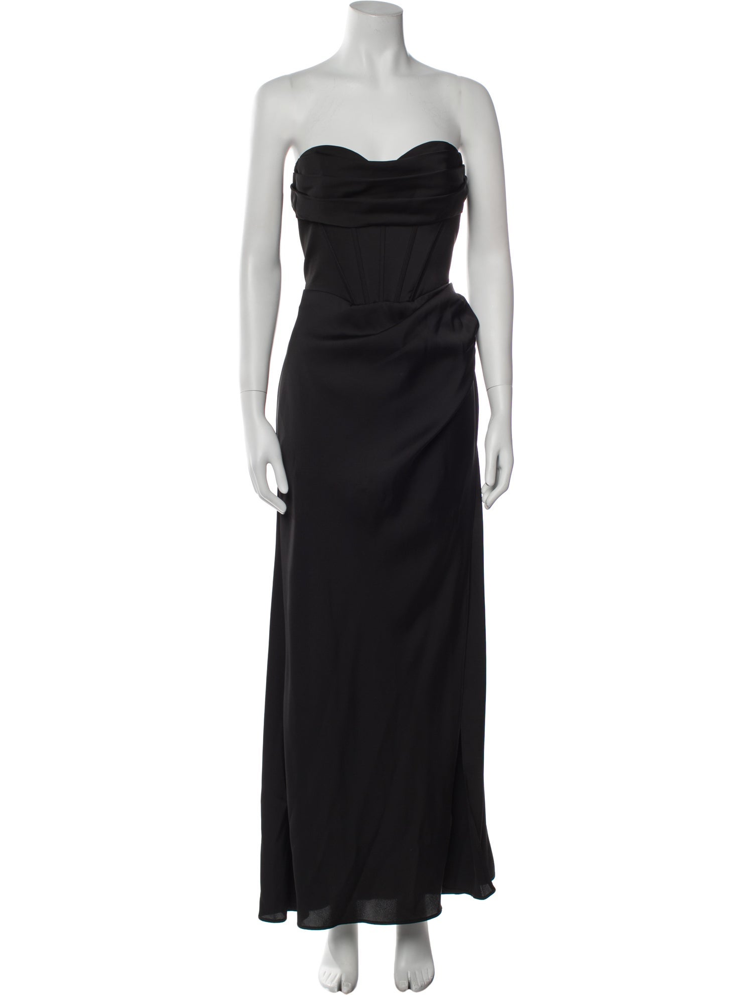 Azazie Strapless Long Dress