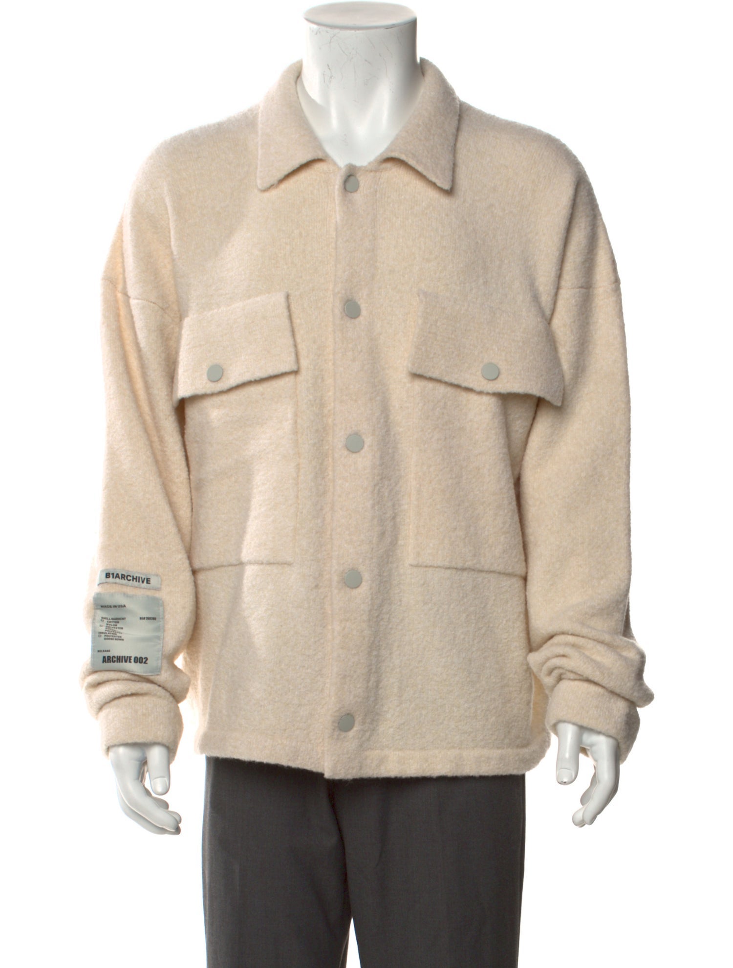 B1ARCHIVE Collar Long Sleeve Cardigan w/ Tags