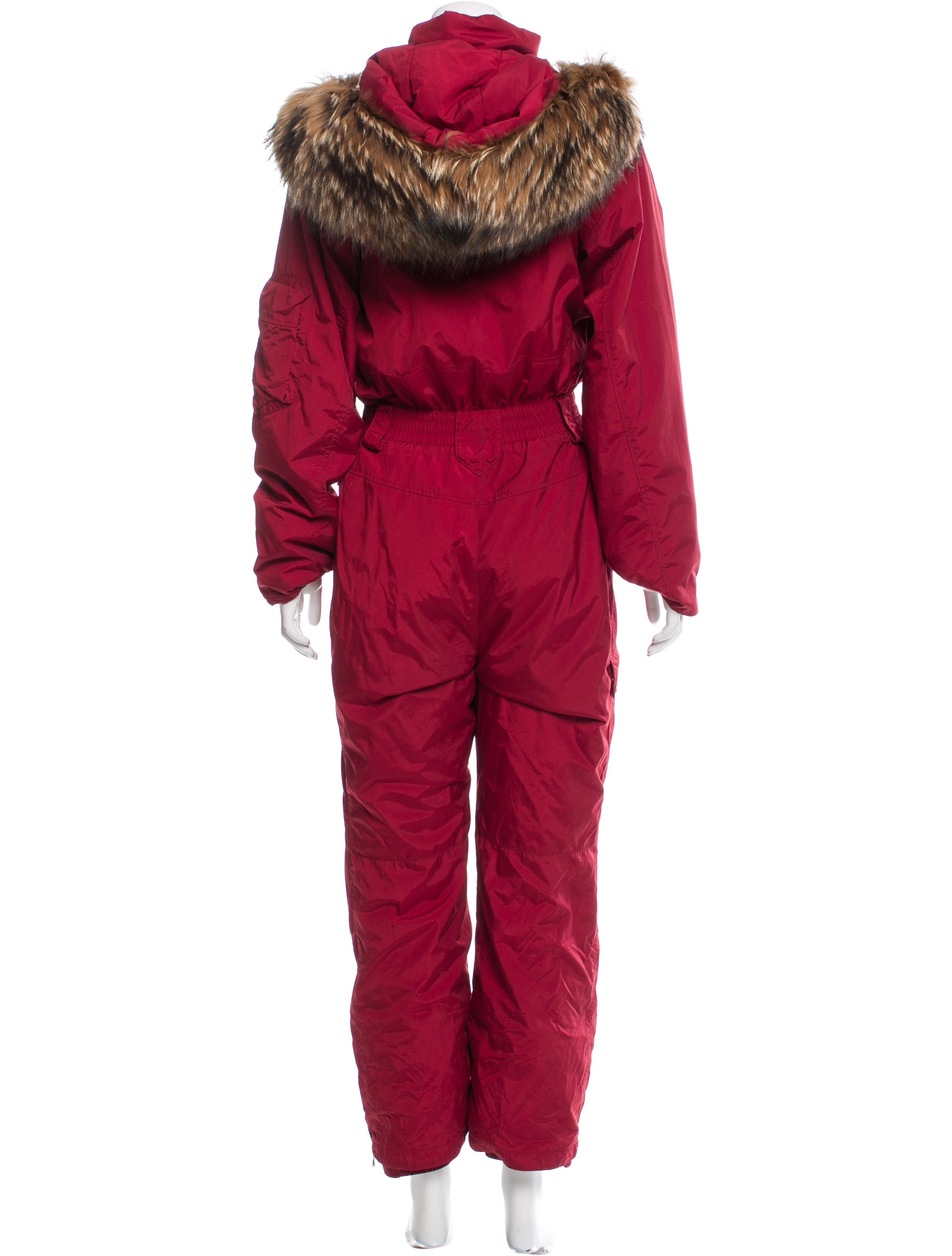 Bogner Faux FurTrimmed Belted Ski Suit Clothing WB120767 The