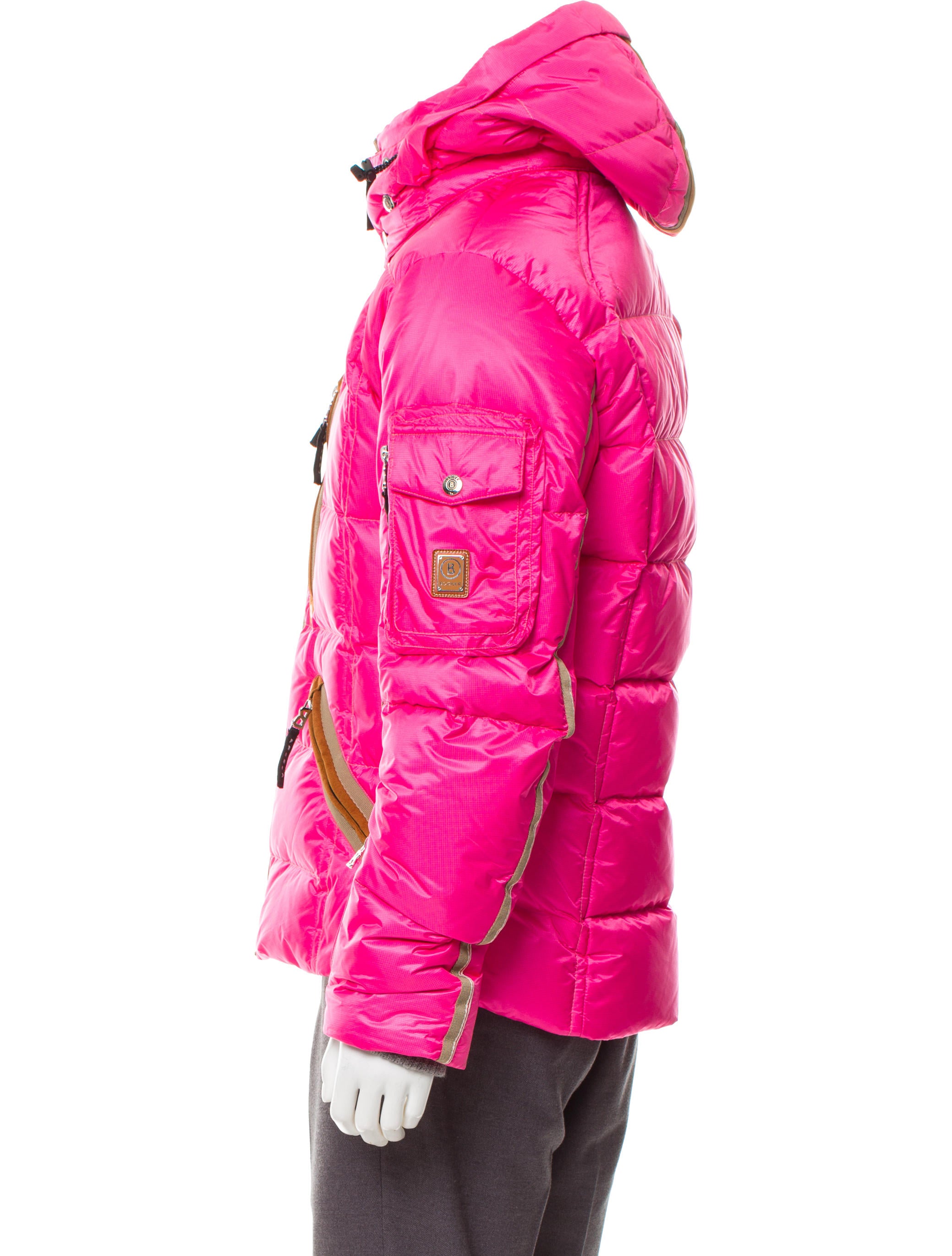 Bogner Puffer Ski Jacket Pink Outerwear, Clothing WB122373 The