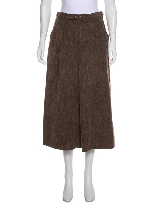 Bogner Corduroy Maxi Skirt Brown
