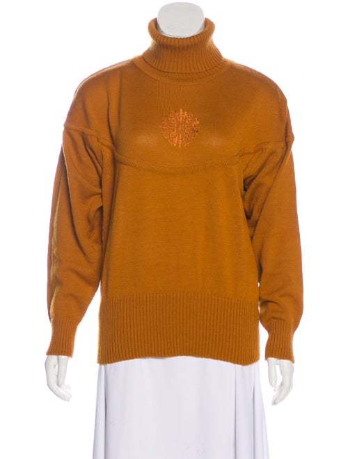 Bogner Turtleneck Sweater Orange