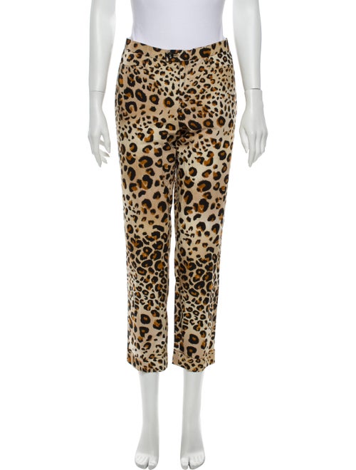 Bogner Animal Print Straight Leg Pants
