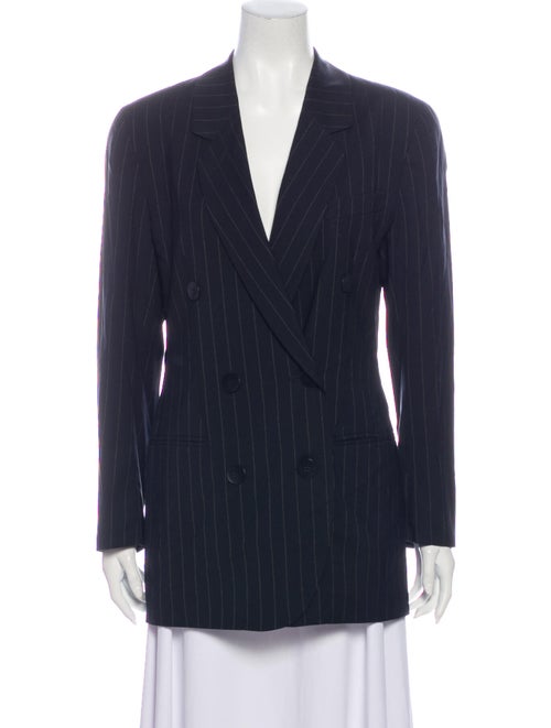 Bogner Wool Striped Coat Wool