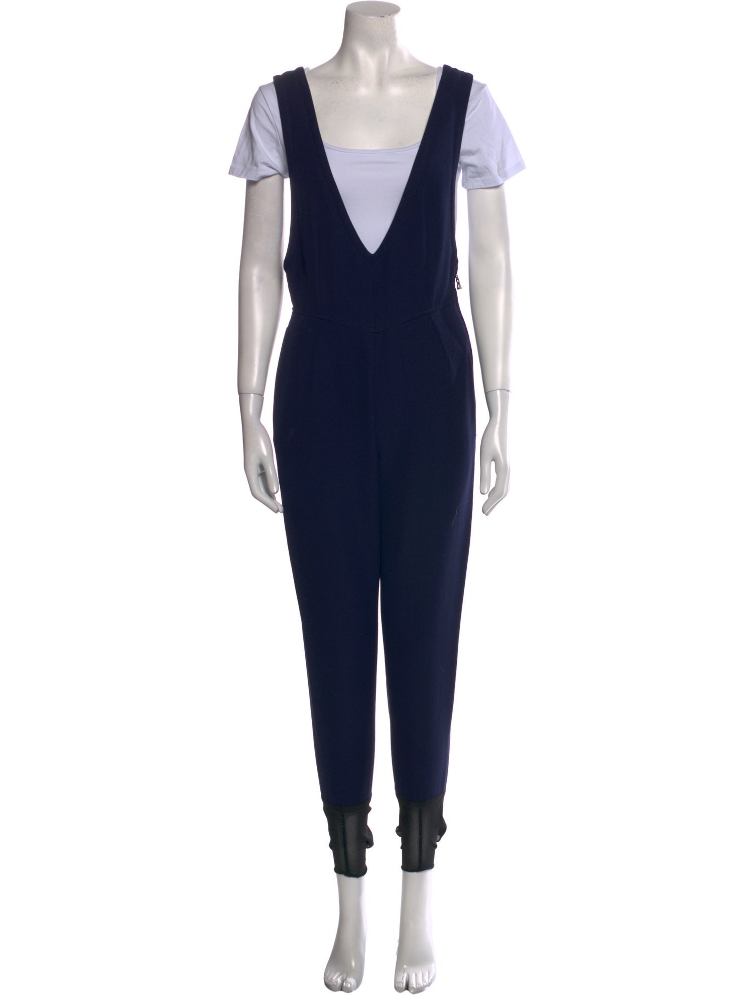 Bogner Plunge Neckline Jumpsuit