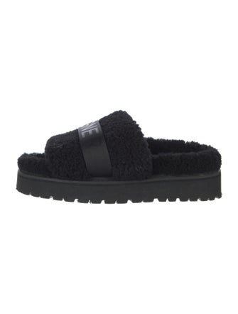 Bogner Shearling Slides