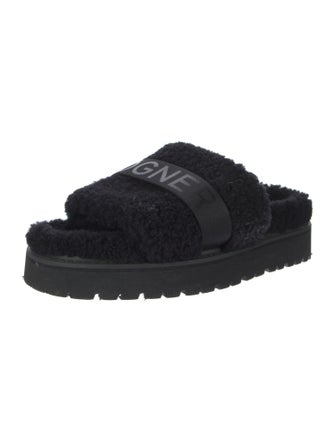Bogner Shearling Slides