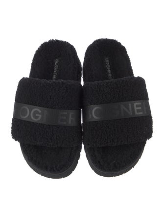 Bogner Shearling Slides