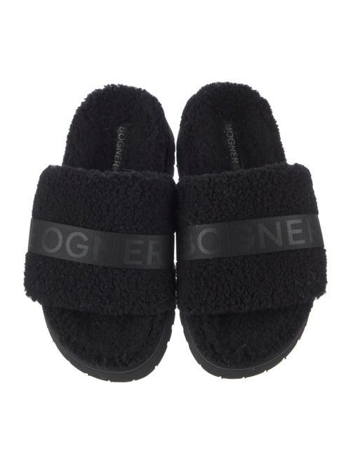 Bogner Shearling Slides
