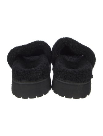 Bogner Shearling Slides